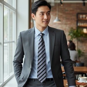 100% Silk Perry Ellis Tie